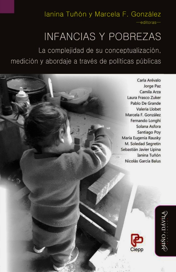 libro infancia y pobrezas escrito por Marcela F. Gonzalez